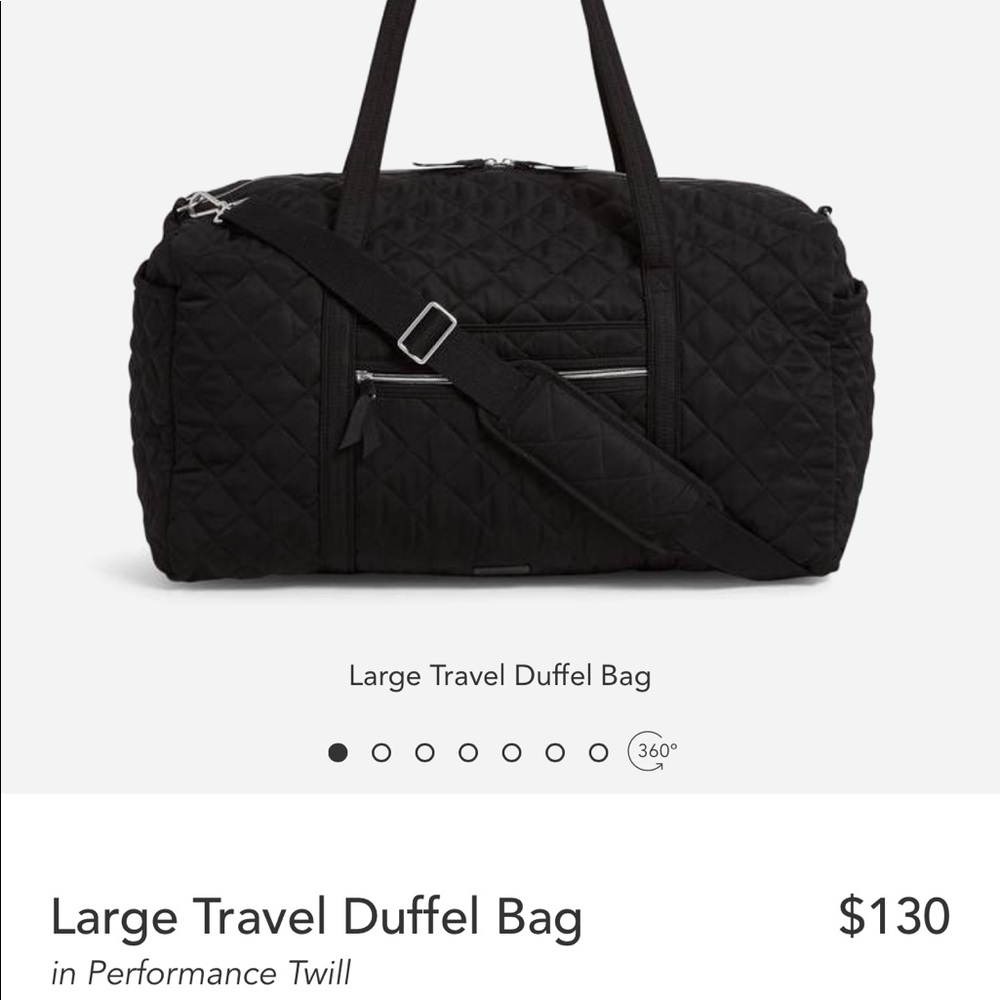 NWT VERA BRADLEY large duffle bag